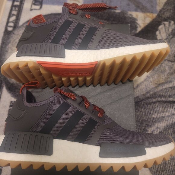 Adidas NMD R1 Trail W Utility Black (BB3691) Women’s Size 7 Brand New In Box - Picture 4 of 8